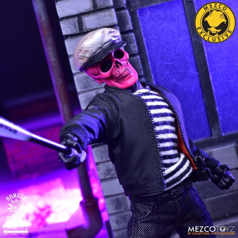 mezco pink skulls chaos club